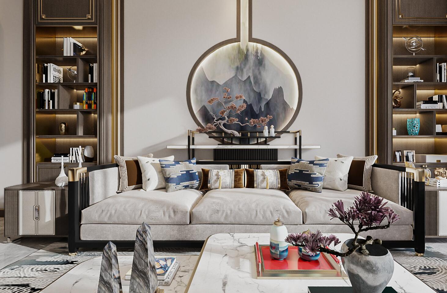 成都裝飾公司菡萏裝飾師大現代花園裝修案例