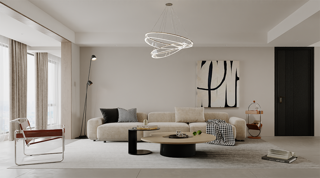 成都裝飾公司菡萏裝飾中海國際社區熙岸裝修案例